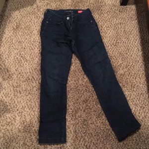 Skinny ankle crop jeans